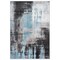 World Rug Gallery Modern Watercolor Abstract Design Area Rug 5' X 7' Blue 939BLUE5X7 - alternate 3